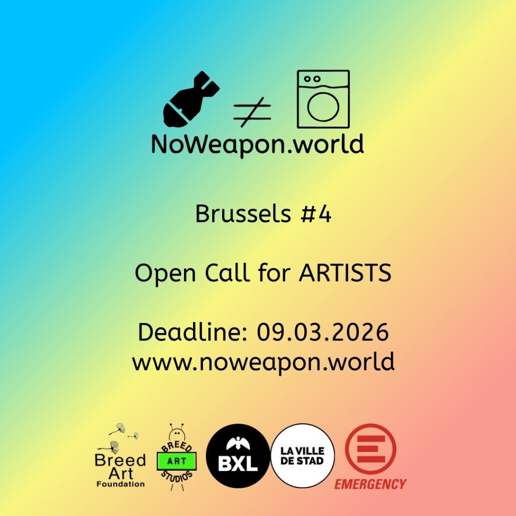 Noweapon.world Open call Brussels