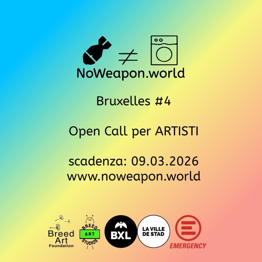 Noweapon.world Open call Brussels