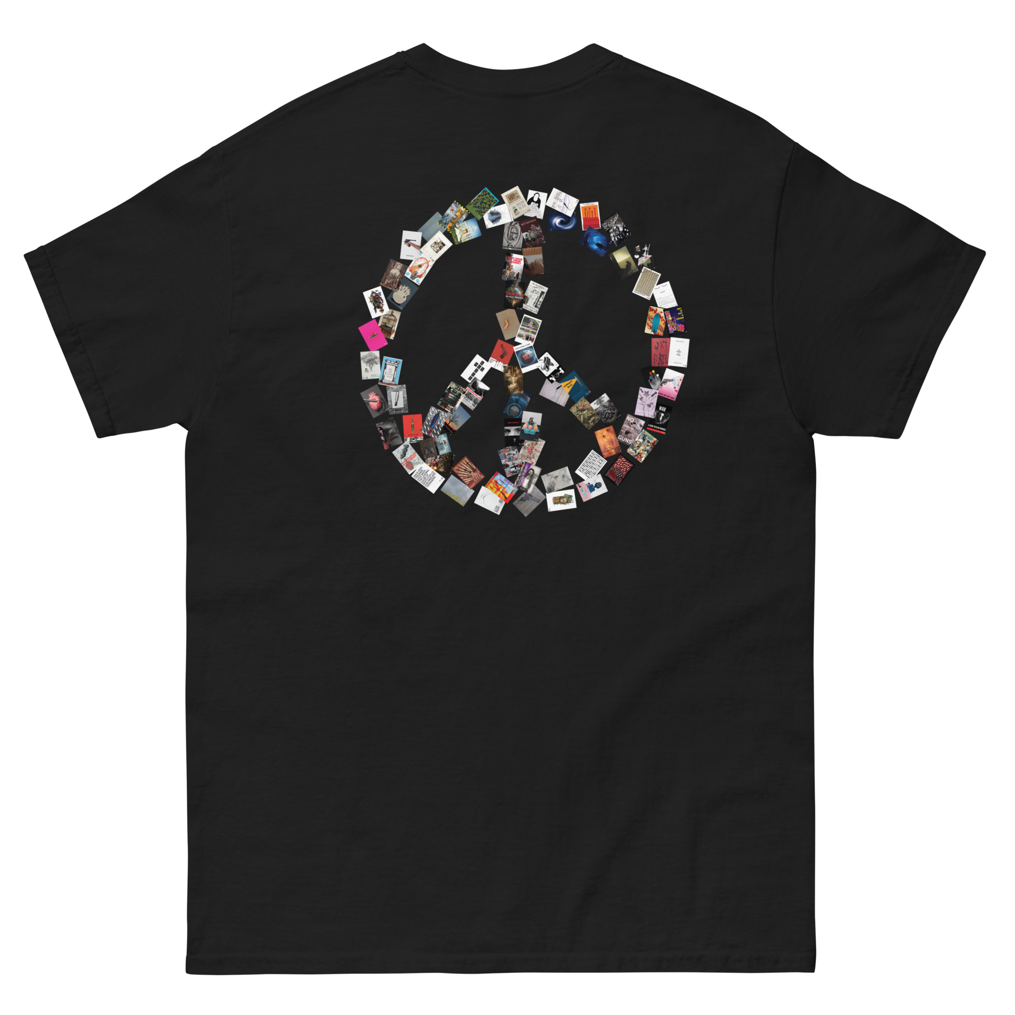 UNISEX T-SHIRT LIMITED EDITION PEACE LOGO WITH ARTWORKS - Image 2