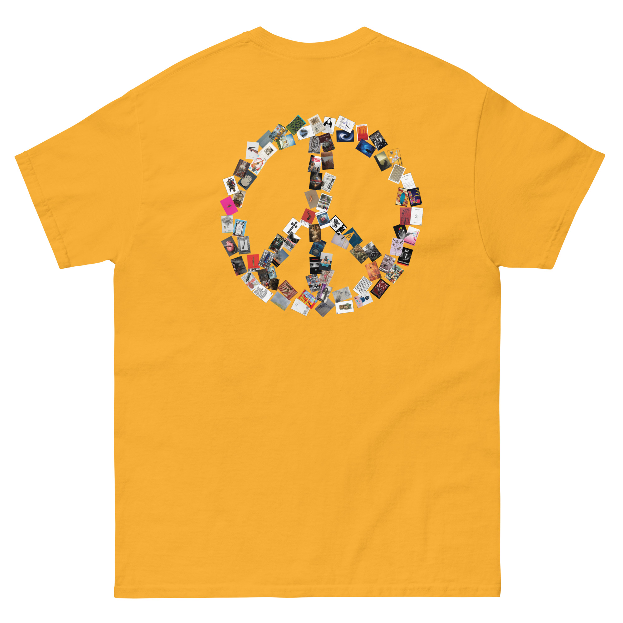 UNISEX T-SHIRT LIMITED EDITION PEACE LOGO WITH ARTWORKS - Image 16