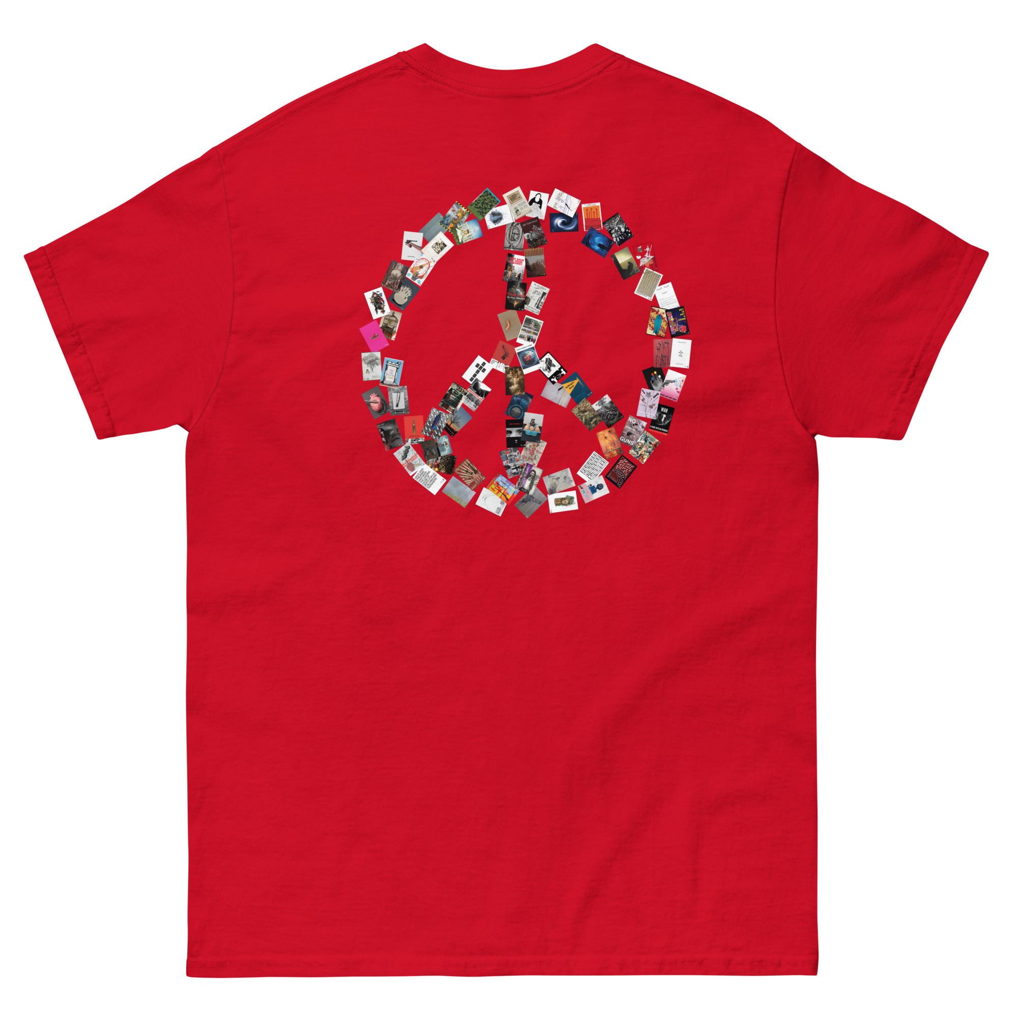 UNISEX T-SHIRT LIMITED EDITION PEACE LOGO WITH ARTWORKS - Image 4
